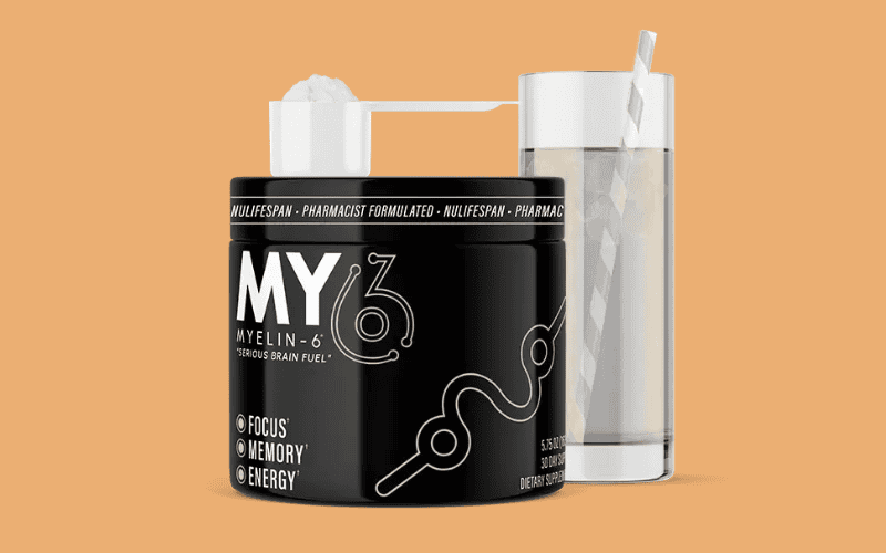 Myelin 6 Drink w. Shaker Bottle